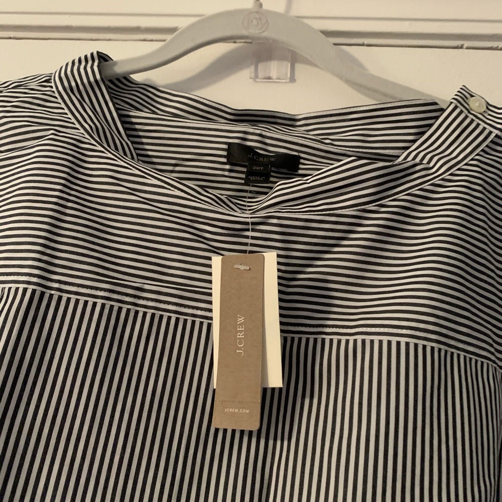 J.Crew Funnel Neck Shirt Size 20 Tall